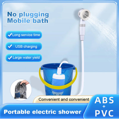 Outdoor Rechargeable Electric Shower